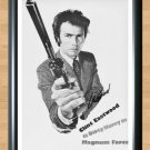 Clint Eastwood Magnum Force Signed Autographed Photo Poster Print Memorabilia A2 16.5x23.4""