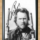 Clint Eastwood Rawhide Unforgiven Signed Autographed Photo Poster Print Memorabilia A2 16.5x23.4""
