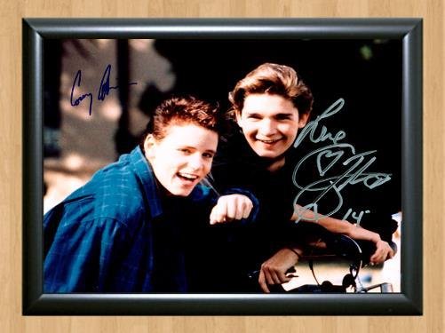 Corey Haim Feldman  Signed Autographed Photo Poster Print Memorabilia A2 16.5x23.4""