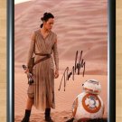 Daisy Ridley Star Wars Signed Autographed Photo Poster Print Memorabilia A2 16.5x23.4""