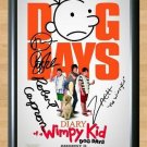 Diary of a Wimpy Kid Dog Days Zach Rob Signed Autographed Photo Poster Print Memorabilia A2 16.5x23.