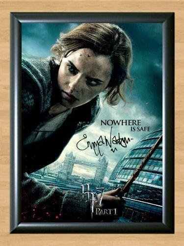 Emma Watson Harry Potter Deathly Hallows Part Signed Autographed Photo ...