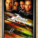 Fast and Furious Signed Autographed Photo Poster Print Memorabilia A2 16.5x23.4""