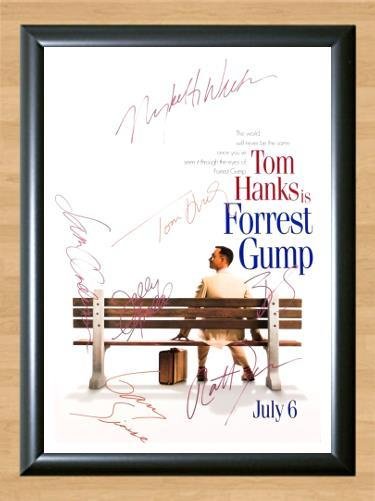 Forrest Gump Tom Hanks Cast Signed Autographed Photo Poster Print Memorabilia A2 16.5x23.4""