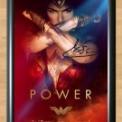 Gal Gadot Wonder Woman Signed Autographed Photo Poster Print Memorabilia A2 16.5x23.4""