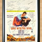Gone with the Wind Cast Signed Autographed Photo Poster Print Memorabilia A2 16.5x23.4""