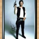 Harrison Ford Star Wars Han Solo Signed Autographed Photo Poster Print Memorabilia A2 16.5x23.4""