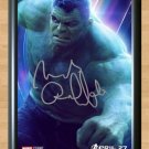 Hulk Mark Ruffalo Avengers Infinity War Signed Autographed Photo Poster Print Memorabilia A2 16.5x23