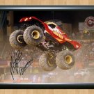 Iron Man Morgan Kane Ironman Monster Jam Truck Signed Autographed Photo Poster Print Memorabilia A2 