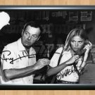 James Bond Guy Hamilton Britt Ekland Signed Autographed Photo Poster Print Memorabilia A2 16.5x23.4"