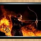 Jennifer Lawrence Hunger Games Katniss Signed Autographed Photo Poster Print Memorabilia A2 16.5x23.