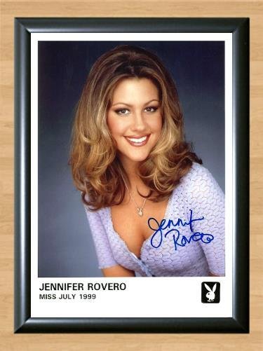 Jennifer Rovero Playbabe Signed Autographed Photo Poster Print Memorabilia A X