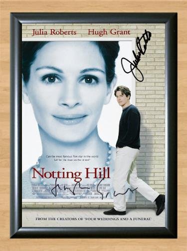 Julia Roberts Notting Hill Signed Autographed Photo Poster Print Memorabilia A2 16.5x23.4""