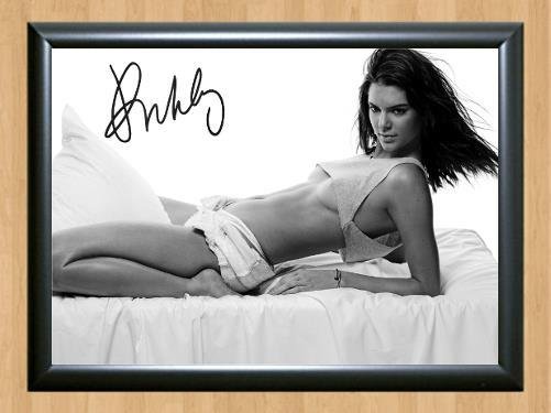 Kendall Jenner Hot Model Signed Autographed Photo Poster Print Memorabilia A2 16.5x23.4""