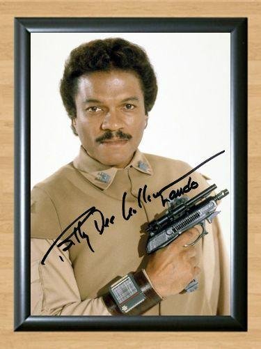Lando Calrissian Billy Dee Williams Star Wars Signed Autographed Photo Poster Print Memorabilia A2 1
