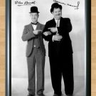 Laurel and Hardy Comedy Signed Autographed Photo Poster Print Memorabilia A2 16.5x23.4""