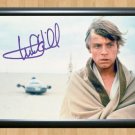 Luke Skywalker Mark Hammill Signed Autographed Photo Poster Print Memorabilia A2 16.5x23.4""