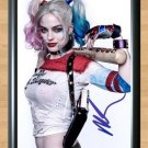 Margot Robbie Suicide Squad Batman Signed Autographed Photo Poster Print Memorabilia A2 16.5x23.4""