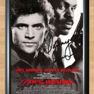 Mel Gibson Danny Glover Lethal Weapon Signed Autographed Photo Poster Print Memorabilia A2 16.5x23.4
