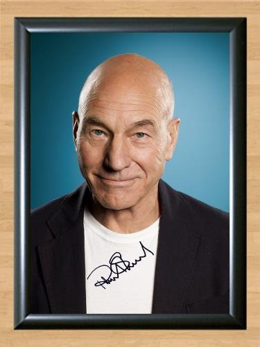Patrick Stewart X Men Logan Signed Autographed Photo Poster Print Memorabilia A2 16.5x23.4""