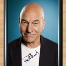 Patrick Stewart X Men Logan Signed Autographed Photo Poster Print Memorabilia A2 16.5x23.4""