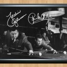 Paul Newman Jackie Gleason Hustler Signed Autographed Photo Poster Print Memorabilia A2 16.5x23.4""
