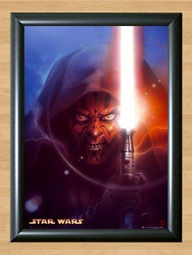 Phantom Menace Poster Darth Maul Tsuneo Sanda  Print  Star Wars Episode I A2 16.5x23.4""
