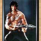 Rambo First Blood Sylvester Stallone Signed Autographed Photo Poster Print Memorabilia A2 16.5x23.4"