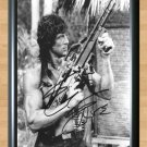 Rambo First Blood Sylvester Stallone Signed Autographed Photo Poster Print Memorabilia A2 16.5x23.4"