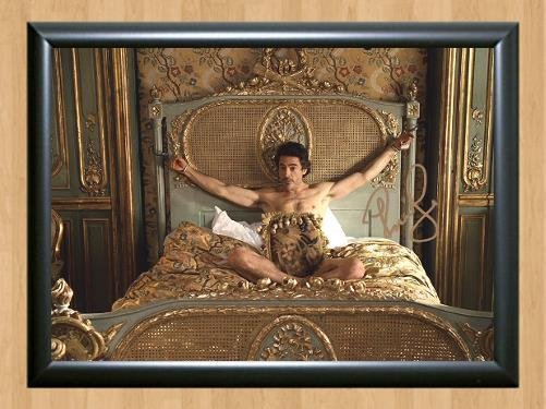 Robert Downey Jr. Sherlock Bed Signed Autographed Photo Poster Print Memorabilia A2 16.5x23.4""