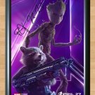 Rocket Groot Bradley Cooper Avengers Infinity War Signed Autographed Photo Poster Memorabilia A2 16.