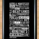 Rocky  Quote Retro Sylvester Stallone Decor Photo Poster Picture Print A2 16.5x23.4""