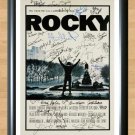 Rocky  Sylvester Stallone Boxers Signed Autographed Photo Poster Print Memorabilia A2 16.5x23.4""