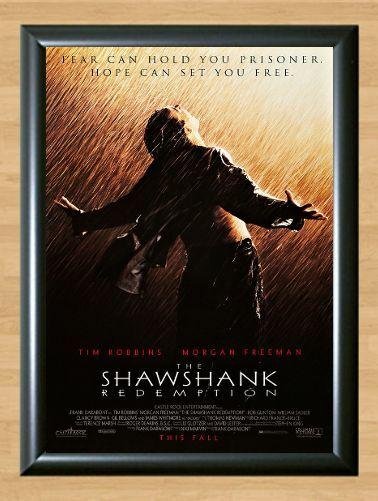 Shawshank Redemption Morgan Freeman Stephen King   Poster Photo Print A2 16.5x23.4""