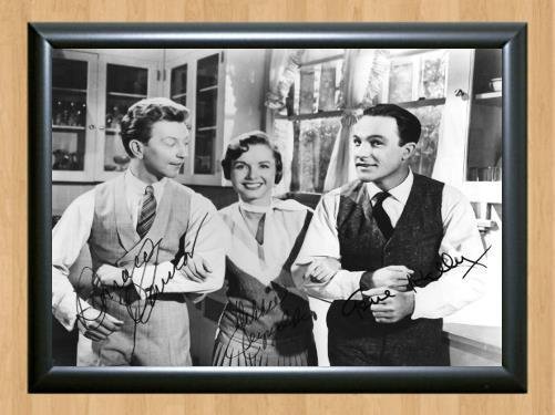 Singin' in the Rain Cast Signed Autographed Photo Poster Print Memorabilia A2 16.5x23.4""