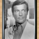 Sir Roger Moore James Bond 007 Signed Autographed Photo Poster Print Memorabilia A2 16.5x23.4""