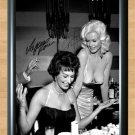 Sophia Loren Jayne Mansfield Signed Autographed Photo Poster Print Memorabilia A2 16.5x23.4""
