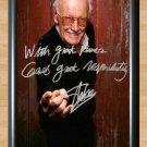 Stan Lee Spider Man Marvel Comics Signed Autographed Photo Poster Print Memorabilia A2 16.5x23.4""