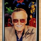 Stan Lee Spiderman Marvel Comic Signed Autographed Photo Poster Print Memorabilia A2 16.5x23.4""