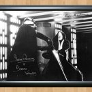 Star Wars Alec Guinness David Prowse Signed Autographed Photo Poster Print Memorabilia A2 16.5x23.4"