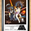 Star Wars Episode IV New Hope Cast Signed Autographed Photo Poster Print Memorabilia A2 16.5x23.4""