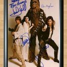 Star Wars Han Solo Luke Skywalker Cast Signed Autographed Photo Poster Print Memorabilia A2 16.5x23.