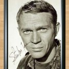 Steve McQueen Bullitt Great Escape Signed Autographed Photo Poster Print Memorabilia A2 16.5x23.4""
