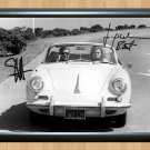 Steve McQueen Jacqueline Bisset Signed Autographed Photo Poster Print Memorabilia A2 16.5x23.4""
