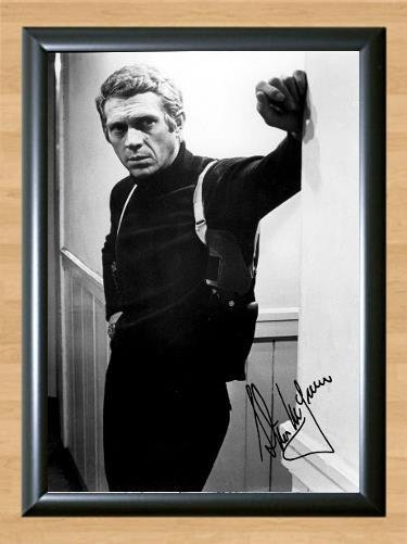 Steve McQueen Signed Autographed Photo Poster Print Memorabilia A2 16 ...