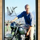 Steve McQueen The Great Escape Signed Autographed Photo Poster Print Memorabilia A2 16.5x23.4""