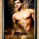 Taylor Lautner New Moon Twilight Signed Autographed Photo Poster Print Memorabilia A2 16.5x23.4""