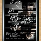 The Bourne Legacy Cast 5 Jeremy Renner Signed Autographed Photo Poster Print Memorabilia A2 16.5x23.