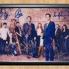 The Following Cast x9 Signed Autographed Photo Poster Print Memorabilia A2 16.5x23.4""