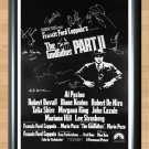 The Godfather Part II Cast Signed Autographed Photo Poster Print Memorabilia A2 16.5x23.4""